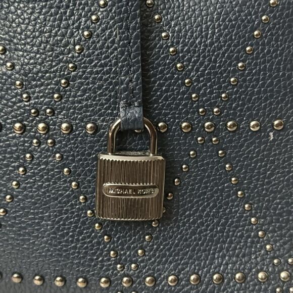 Michael Kors Adele Studded Leather Dome Bag - Picture 4 of 15